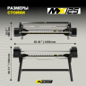 Комплект штанг регулируемых MX Select MX125 EVO, 14,2 – 55.9 кг, 2 шт со стойкой