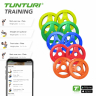 Диск для аэробики обрезиненный Tunturi 1,25 кг пара